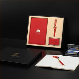 名片夾記事本三件套裝