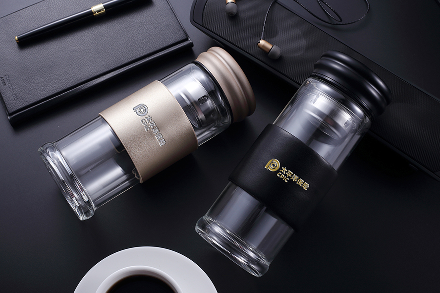 中禮集——企業(yè)宣傳禮品雙層玻璃杯