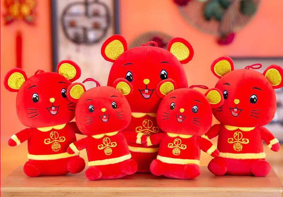 年會(huì)禮品—鼠年公仔