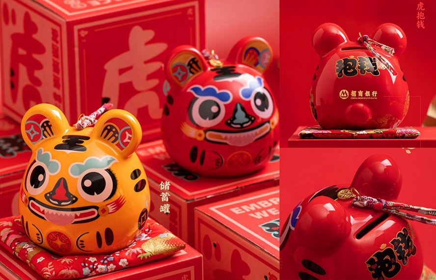 100元以內(nèi)禮品老虎存錢罐