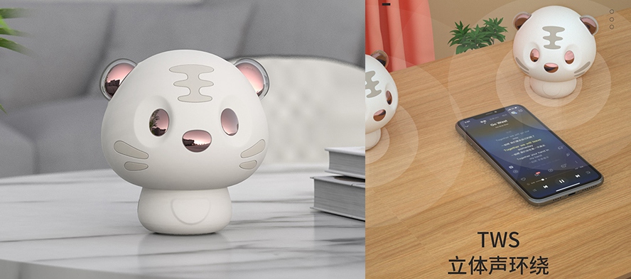 公司活動伴手禮虎頭藍(lán)牙音響