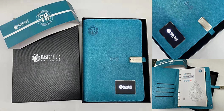 商務(wù)禮品記事本充電寶