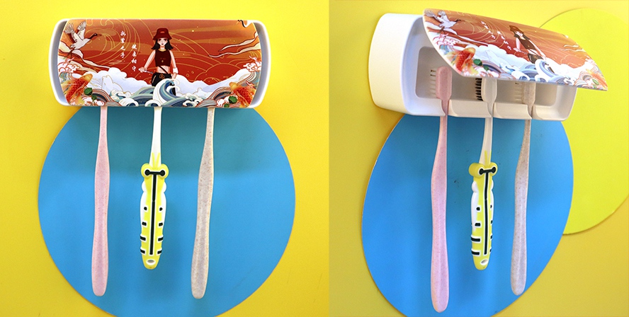 員工福利禮品牙刷消毒盒