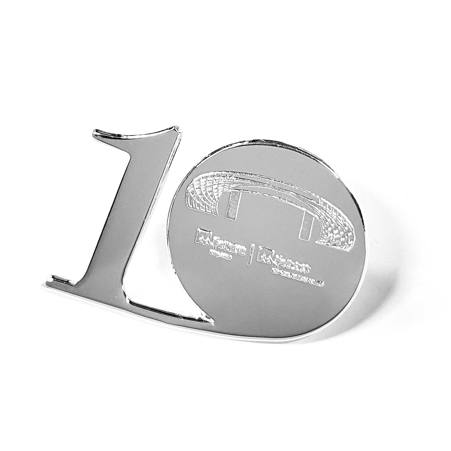 華潤(rùn)十周年純銀別針 華潤(rùn)十周年純銀別針