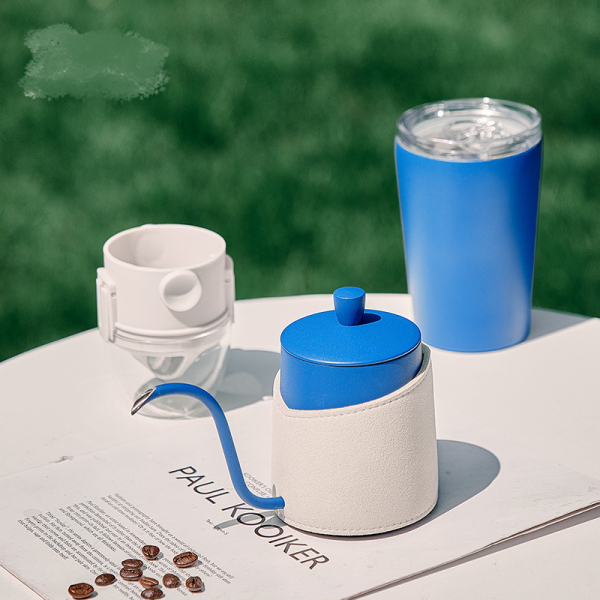 手沖咖啡套裝 戶外露營便攜咖啡套裝 露營咖啡杯禮品