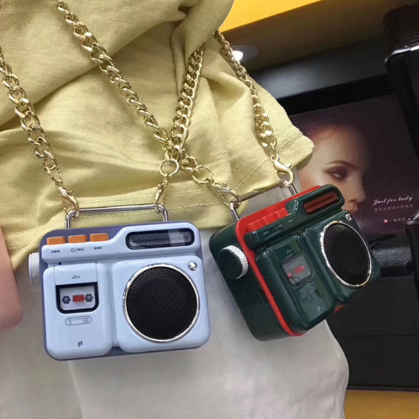 收音機(jī)造型復(fù)古藍(lán)牙音箱 戶外便攜隨身音響 創(chuàng)意音響禮品