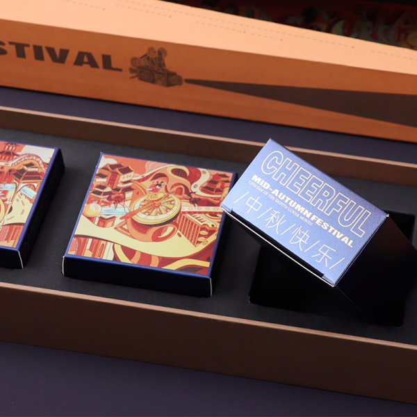 中秋太空人樂趣禮盒 中秋創(chuàng)意月餅禮盒 企業(yè)中秋禮