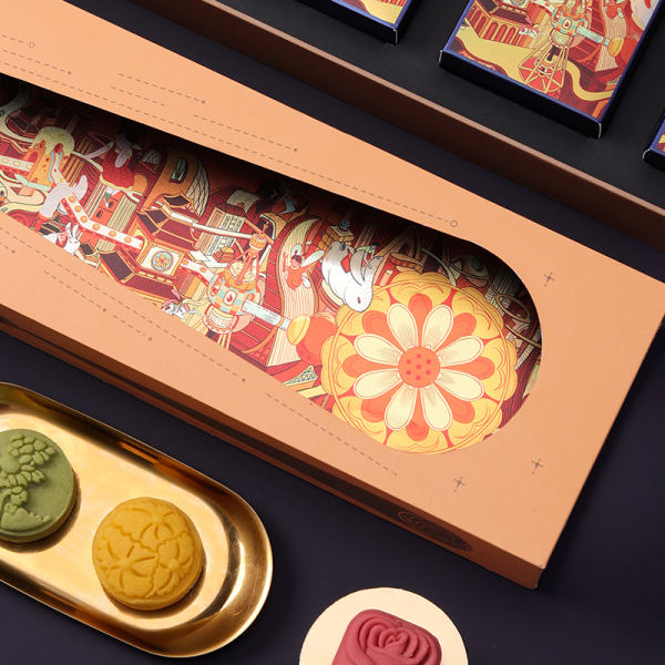 中秋太空人樂趣禮盒 中秋創(chuàng)意月餅禮盒 企業(yè)中秋禮