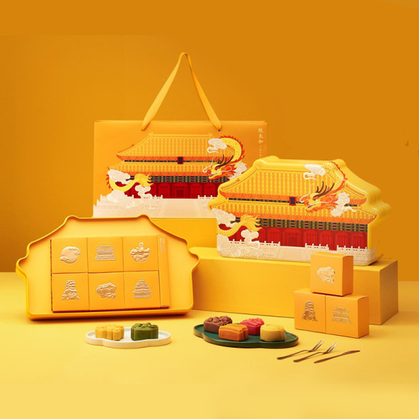 宮廷中秋禮盒|太和殿馬口鐵禮盒+四口味八月餅+手提袋+刀叉|國風(fēng)中秋禮品 宮廷中秋禮盒|太和殿馬口鐵禮盒+四口味八月餅+手提袋+刀叉|國風(fēng)中秋禮品