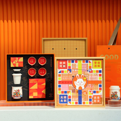 【平安喜樂(lè)】2023兔年創(chuàng)意高端禮盒套裝