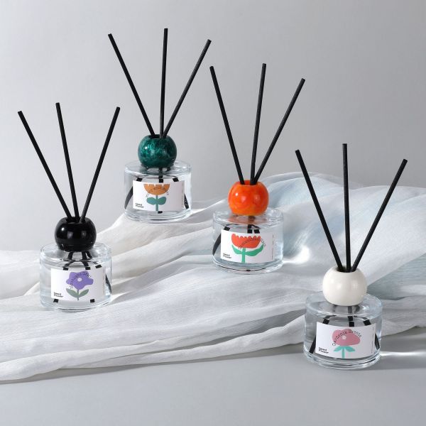 創(chuàng)意無火香薰 室內(nèi)持久空氣清新香氛藤條 節(jié)日送禮4