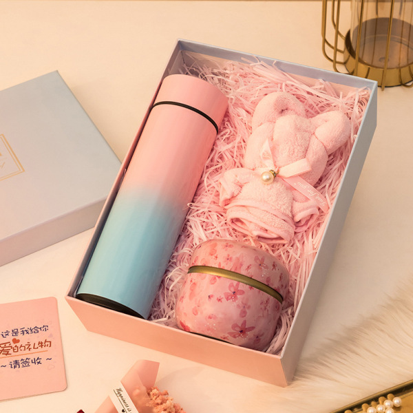 漸變色伴手禮套裝 創(chuàng)意實用禮盒套裝 活動禮品定制2