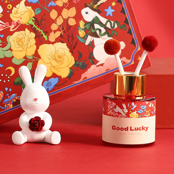 兔年無(wú)火香薰 擴(kuò)香石擺件 新年伴手禮3