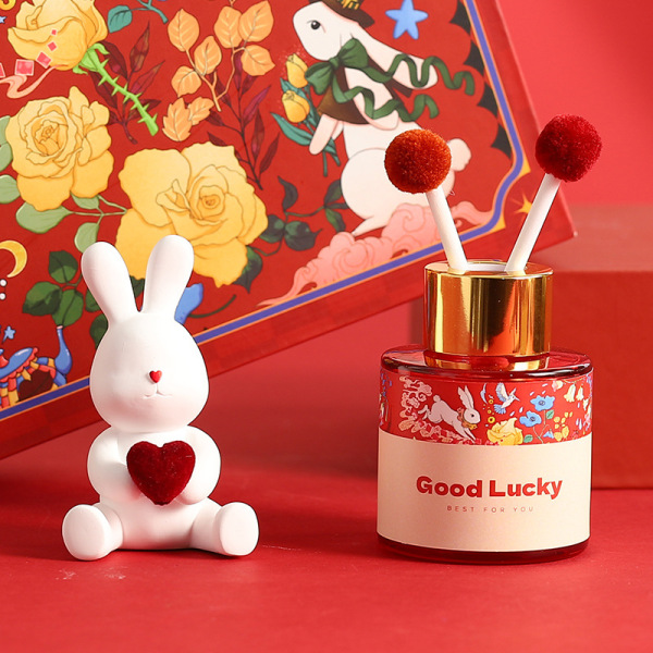 兔年無(wú)火香薰 擴(kuò)香石擺件 新年伴手禮4