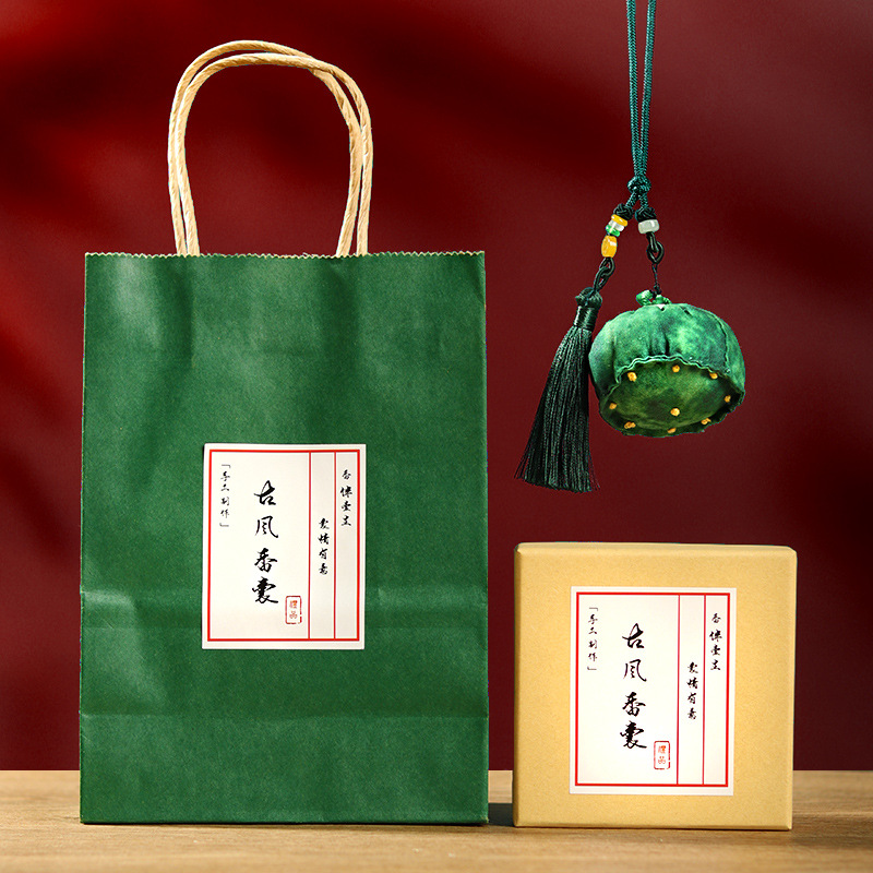 古風(fēng)蓮蓬香囊|端午香包禮品