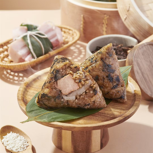 【自然出粽】2023高檔端午禮盒套裝 粽子8+小青柑普茶 端午節(jié)禮品3