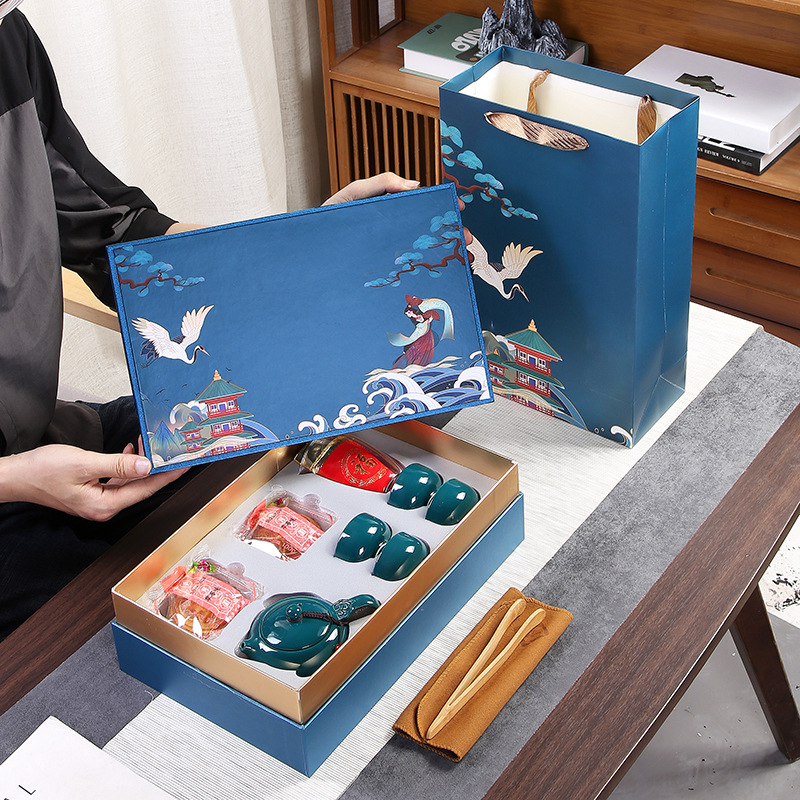 2024中秋國潮茶具月餅套裝|實(shí)用的節(jié)日禮品