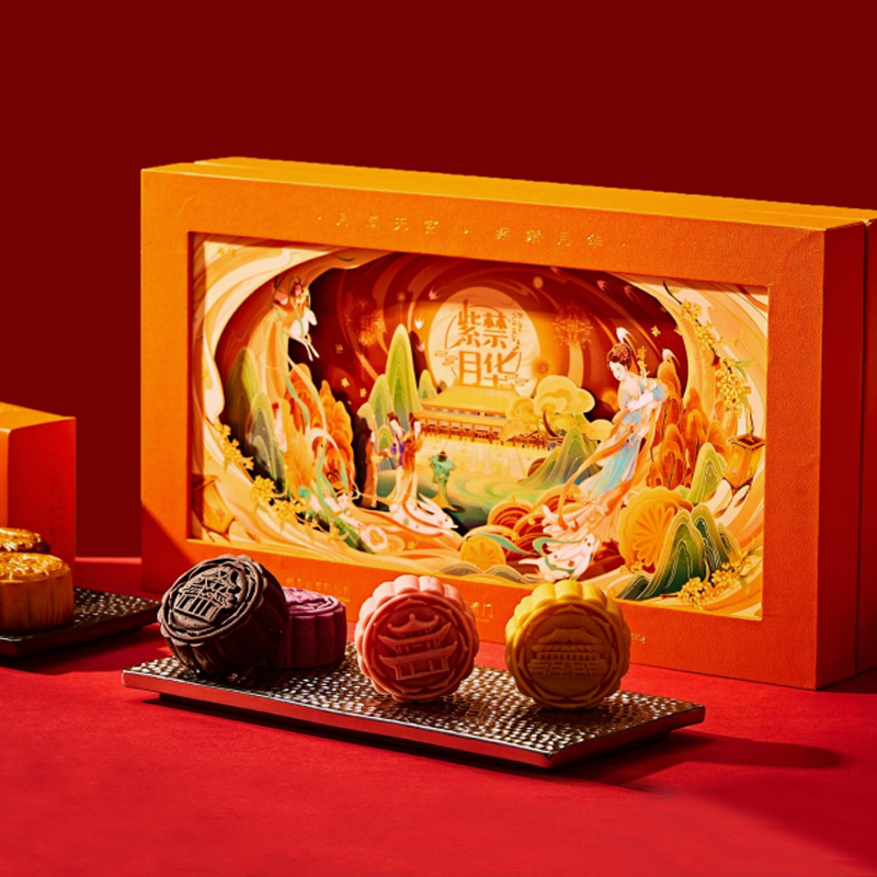 故宮前門中秋月餅禮盒 |節(jié)日月餅伴手禮