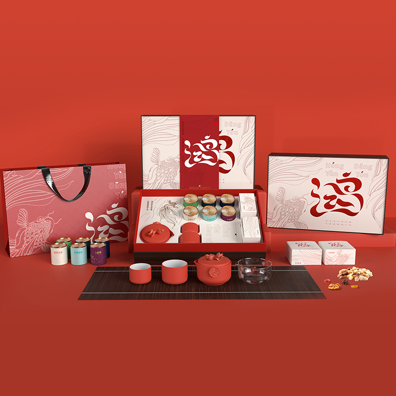 【鴻運(yùn)當(dāng)頭】新年節(jié)日茶禮套裝