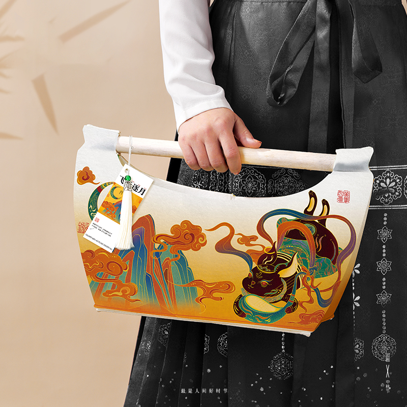 【飛天逐月】2024中秋復(fù)古伴手禮 |中秋員工伴手禮